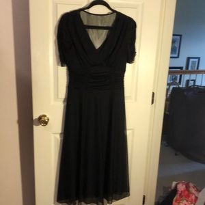 Vintage style black dress